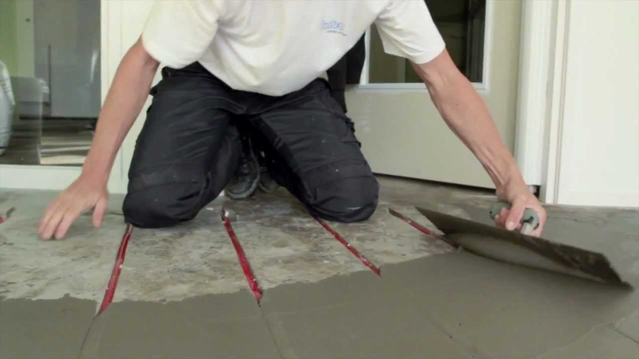 EUROCOL | INSTRUCTIE | vloeren egaliseren / uitvlakken