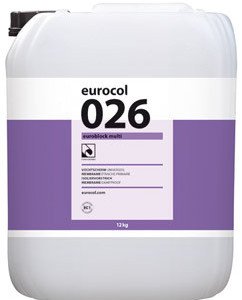 Eurocol 026 Euroblock multi. Een universeel vochtscherm voor het afsluiten van restvocht en optrekkend vocht in zand-cement vloeren | RBMB