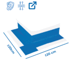 Privax 521 Afdichtband Buitenhoeken 2