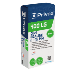 PRIVAX 400 LG Gips Egaline 20 KG 2 15MM 1