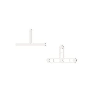 BIHUI Tegelkruisjes T 250 stuks - 4 mm.