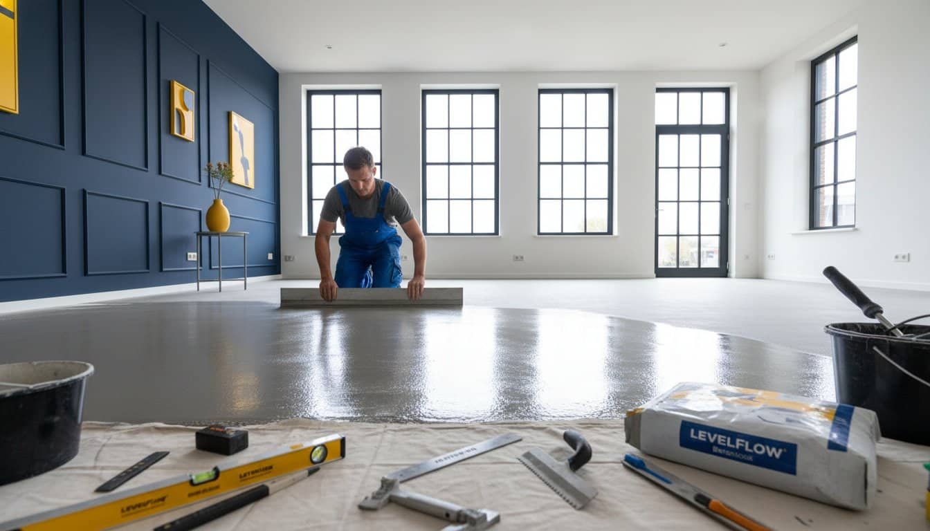 Betonlook met egaline creëren: de complete gids voor een industrieel interieur