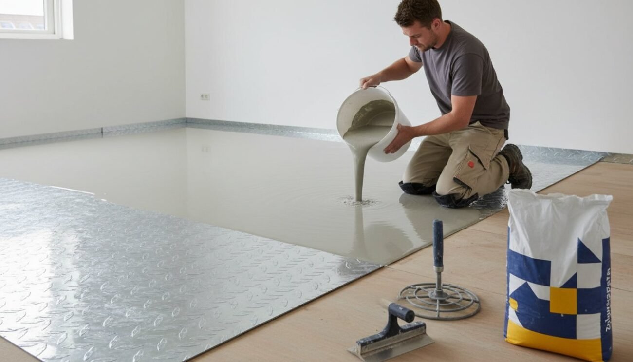 Egaline voor houten vloer met zwaluwstaartplaten: De complete gids voor 2026