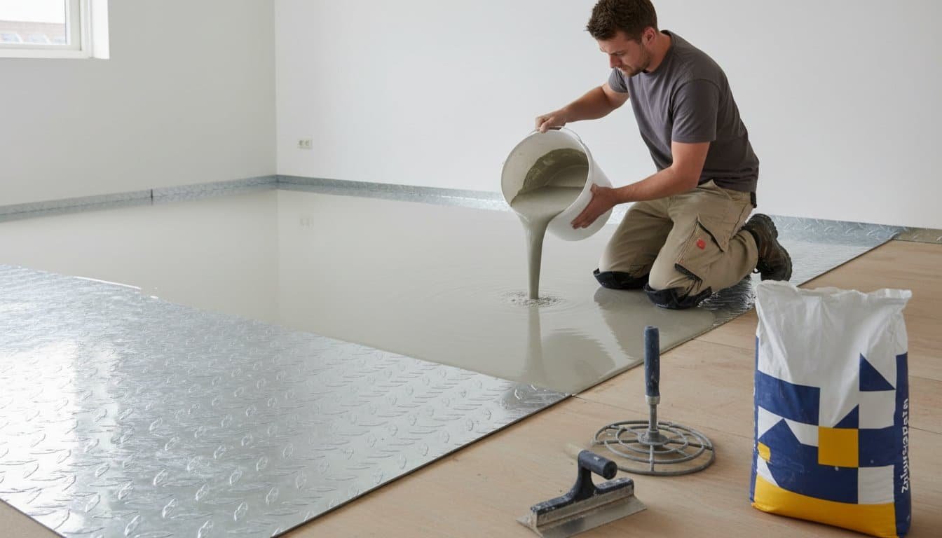 Egaline voor houten vloer met zwaluwstaartplaten: De complete gids voor 2026