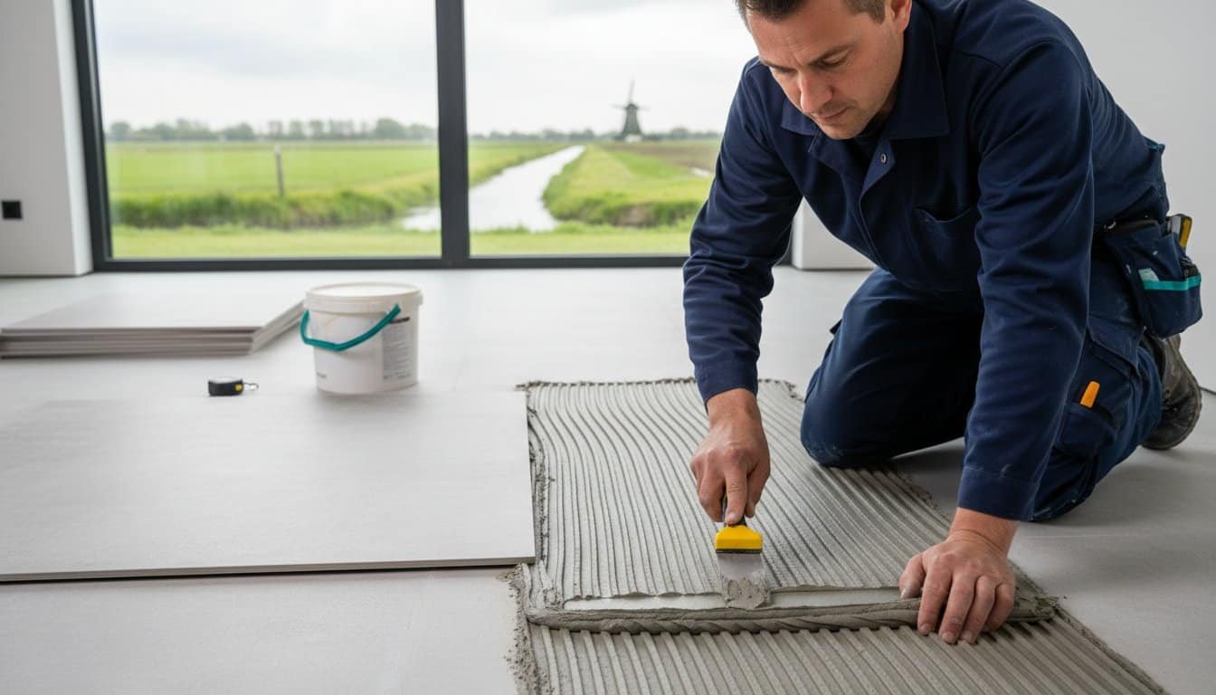 Professionele tegellijm voor grootformaat tegels: De complete koopgids voor 2026