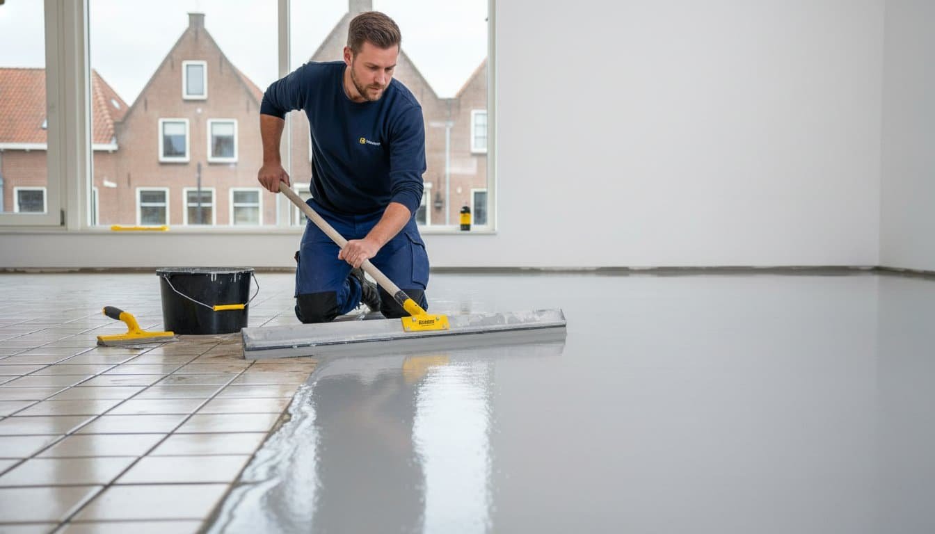 Tegelvloer egaliseren: De complete gids voor een spiegelglad resultaat