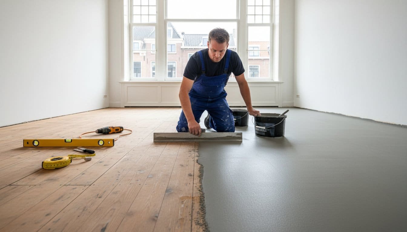 Uitvlakmortel voor houten vloer: De complete gids voor een strak resultaat